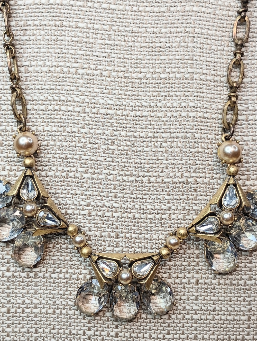 J Crew Triad Statement Necklace